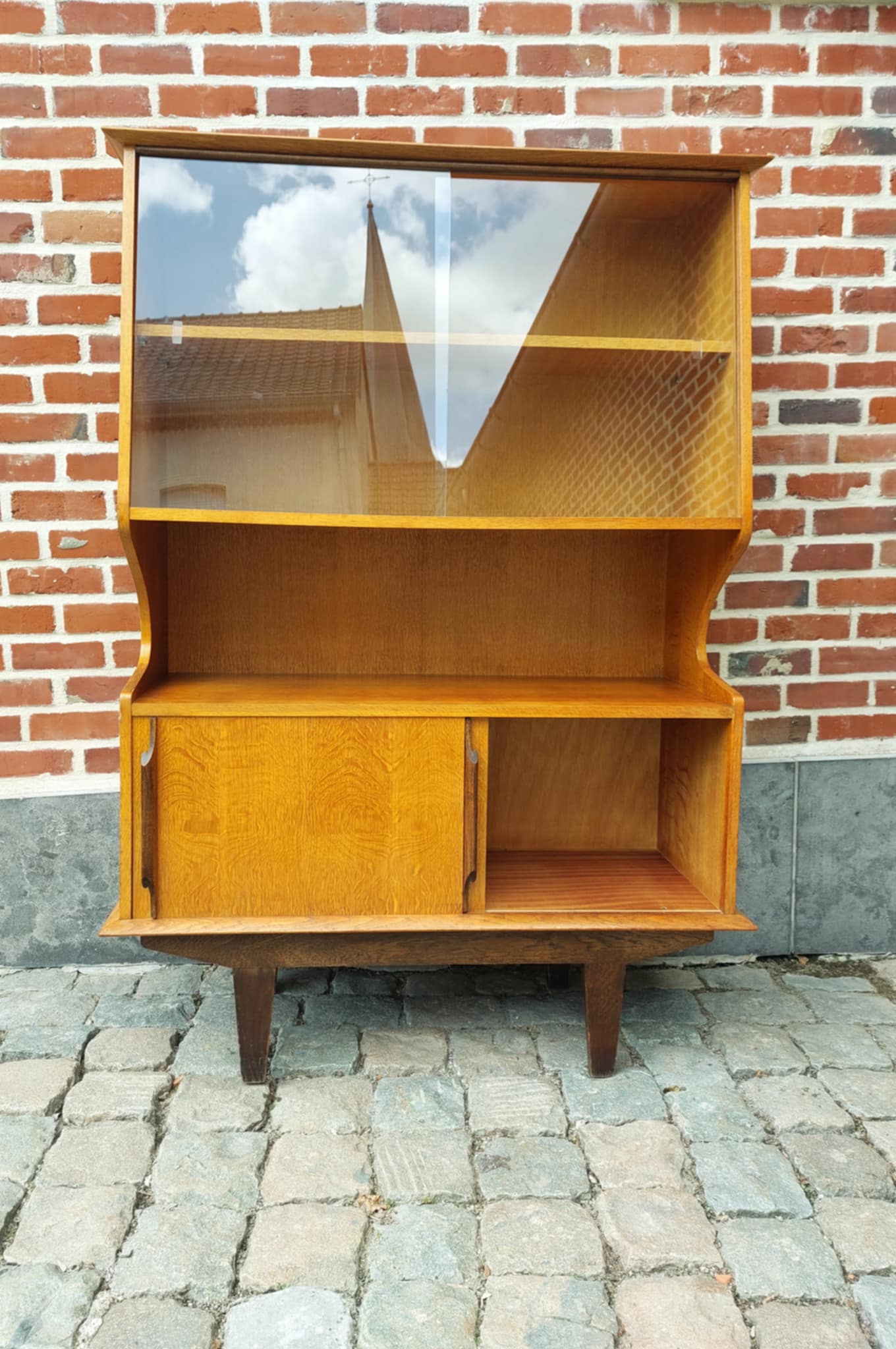 Vintage boekenkast
