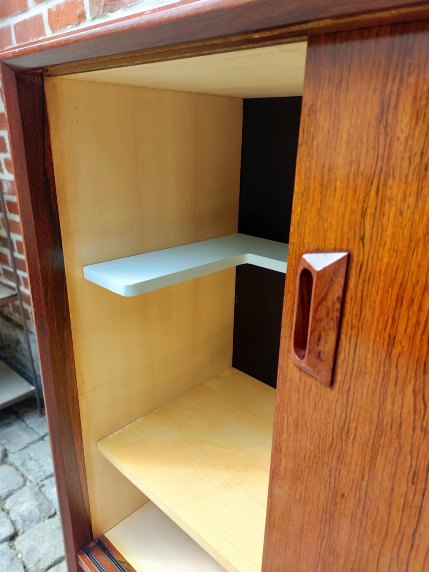 Vintage Deense barkast