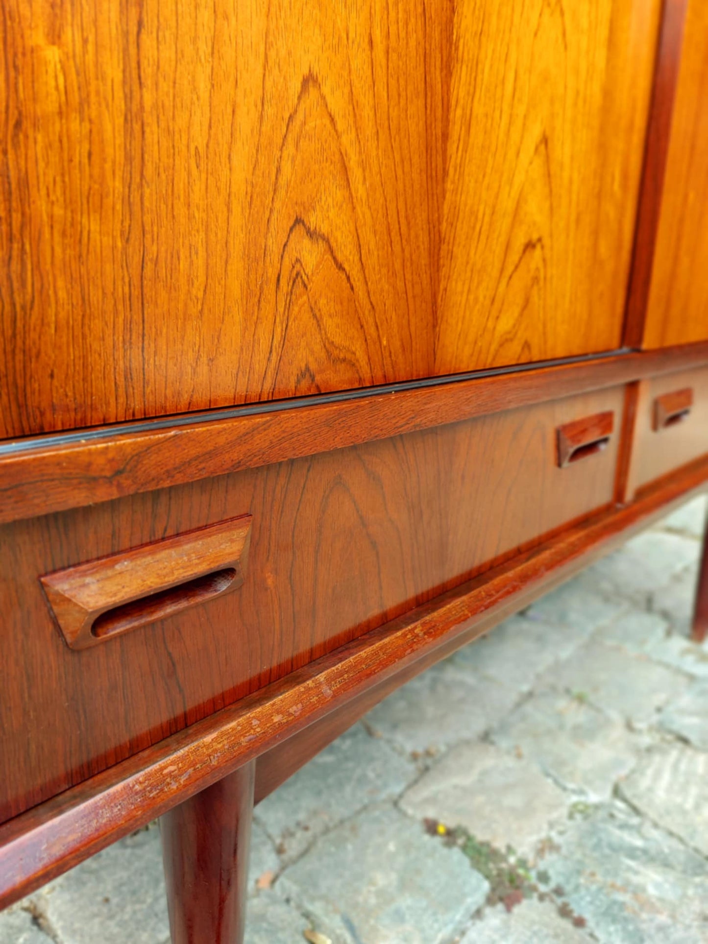 Vintage Deense barkast