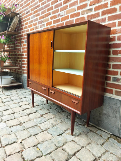 Vintage Deense barkast