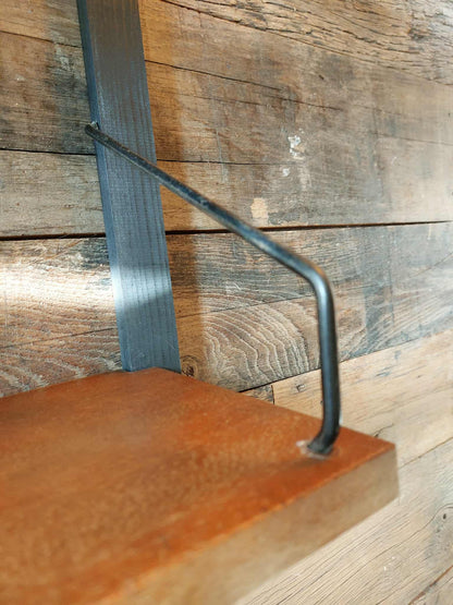 Vintage Deense wandmeubel