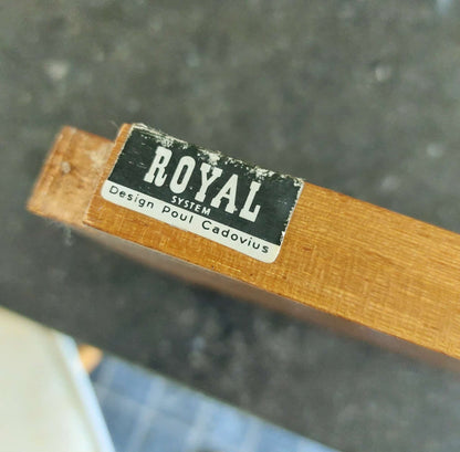 Vintage Deense wandmeubel