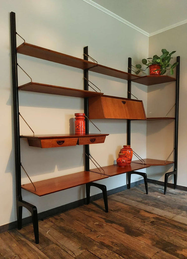 Vintage modulair wandsysteem