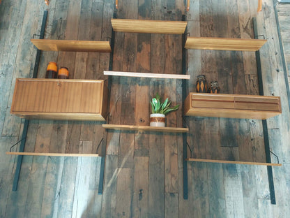 Vintage modulair wandsysteem