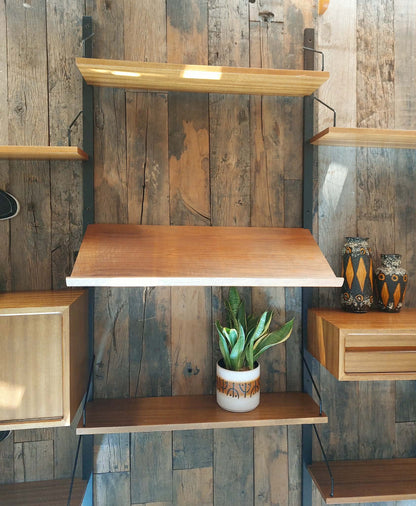 Vintage modulair wandsysteem