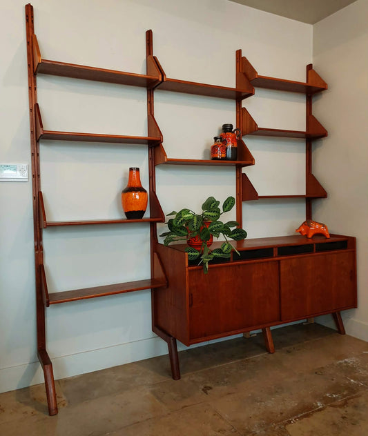 Vintage modulair wandsysteem