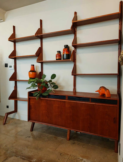 Vintage modulair wandsysteem