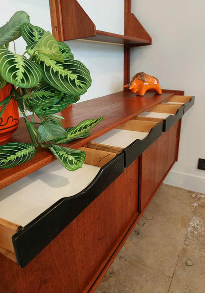 Vintage modulair wandsysteem