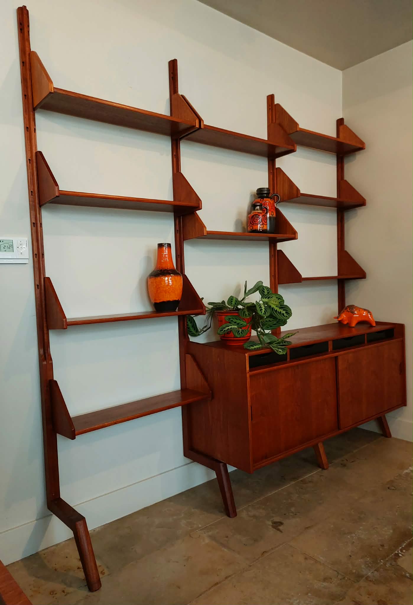 Vintage modulair wandsysteem