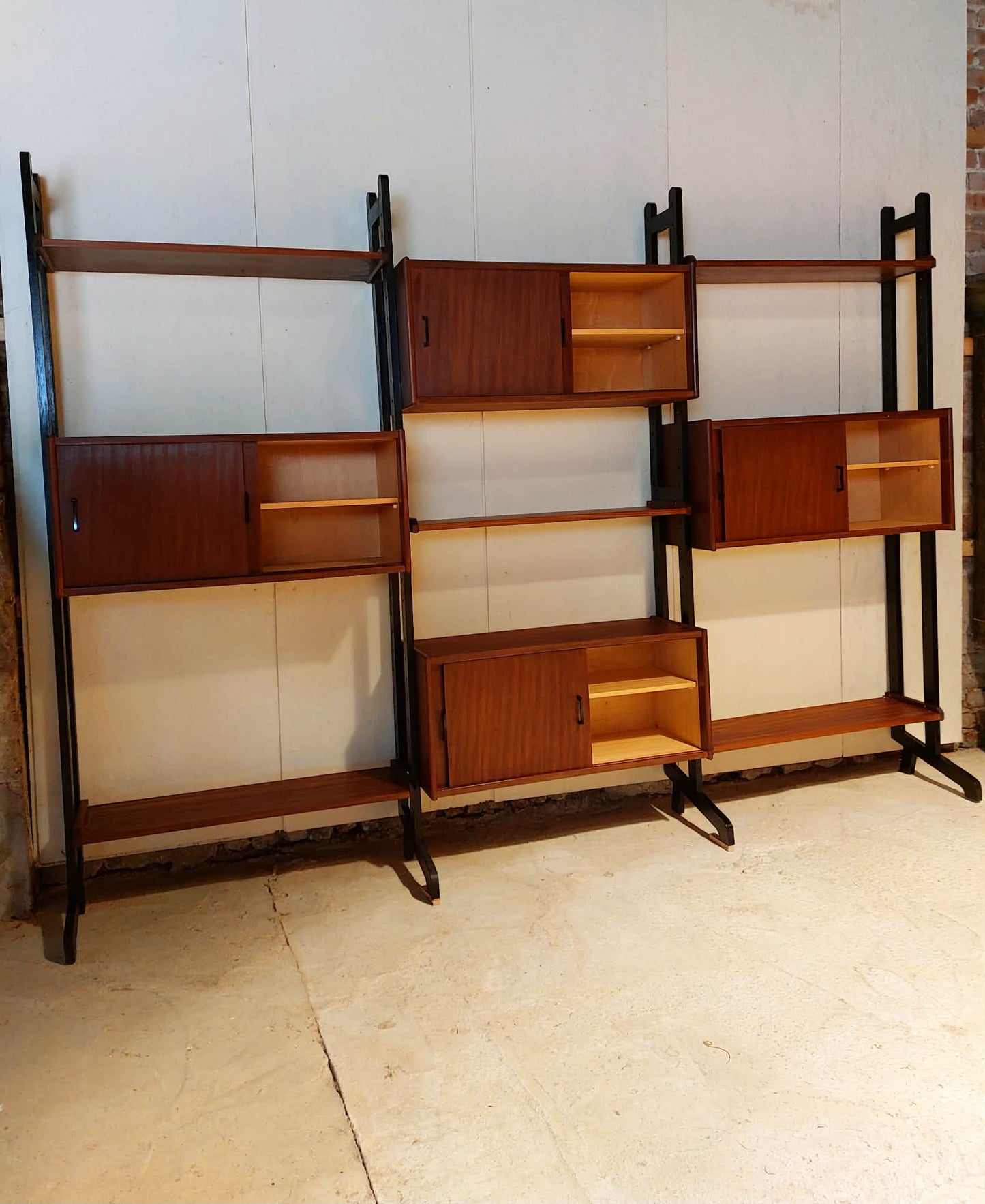 Vintage modulair wandsysteem.
