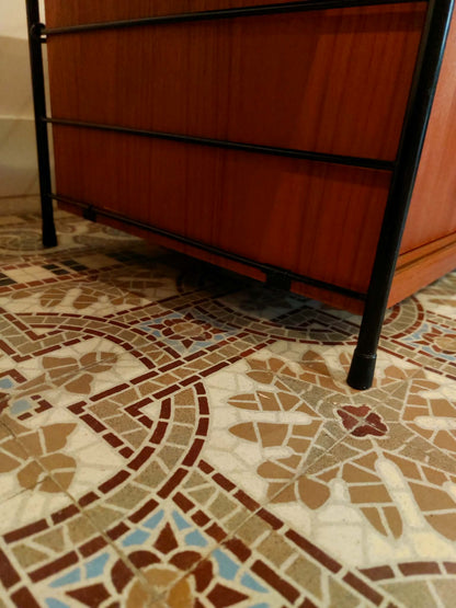 Vintage modulair wandsysteem