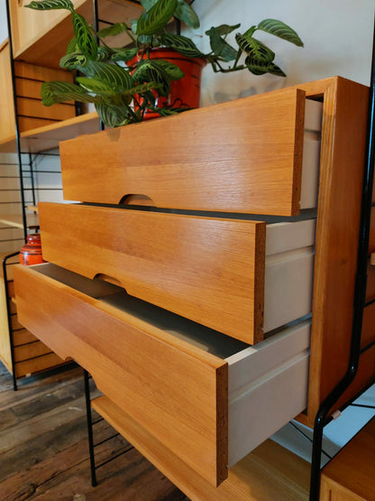 Vintage modulair wandsysteem