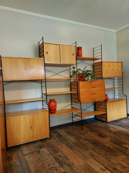 Vintage modulair wandsysteem