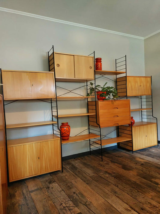 Vintage modulair wandsysteem