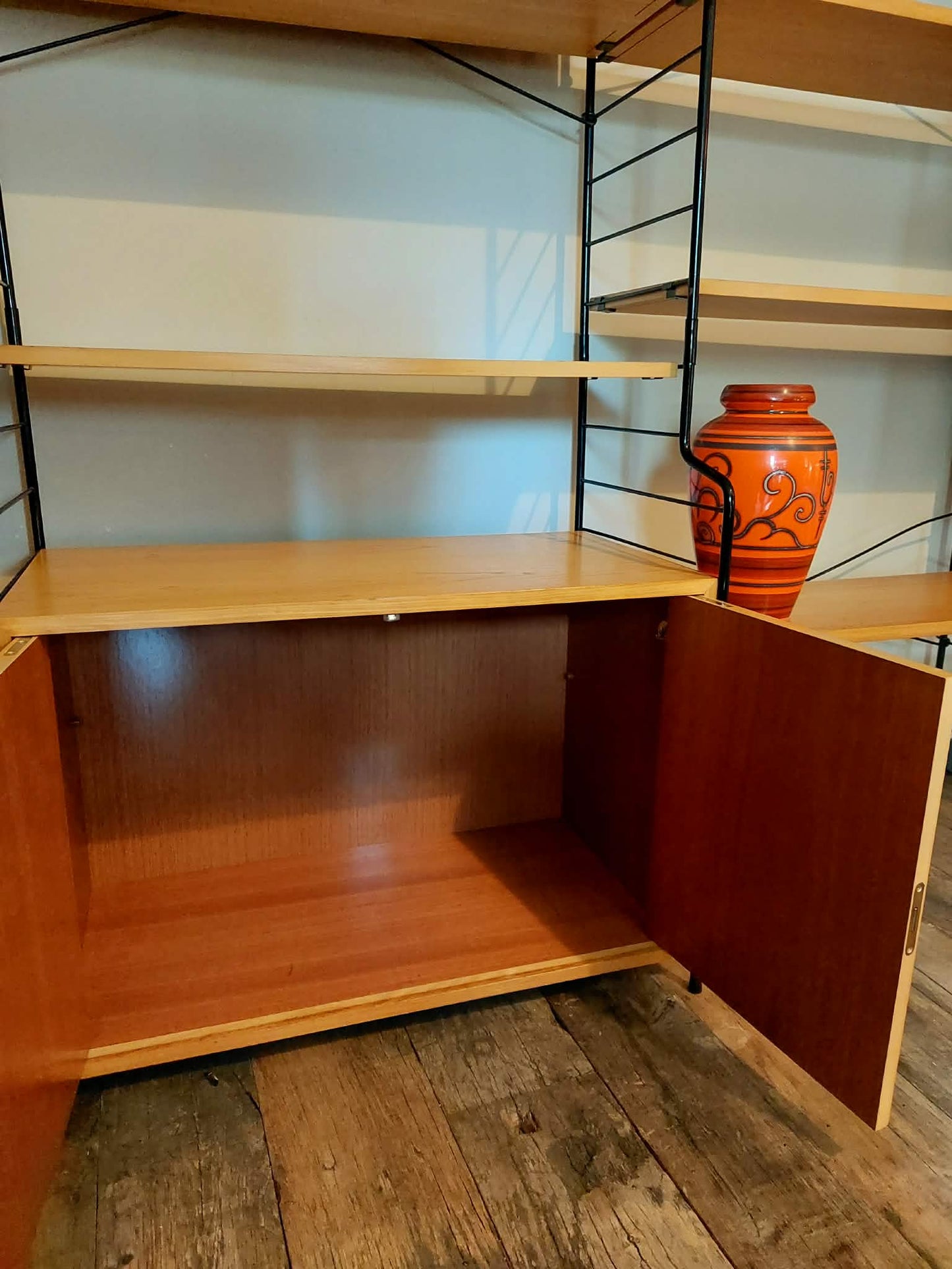 Vintage modulair wandsysteem