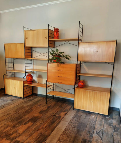 Vintage modulair wandsysteem