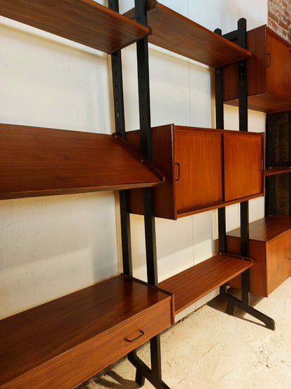 Vintage modulair wandsysteem