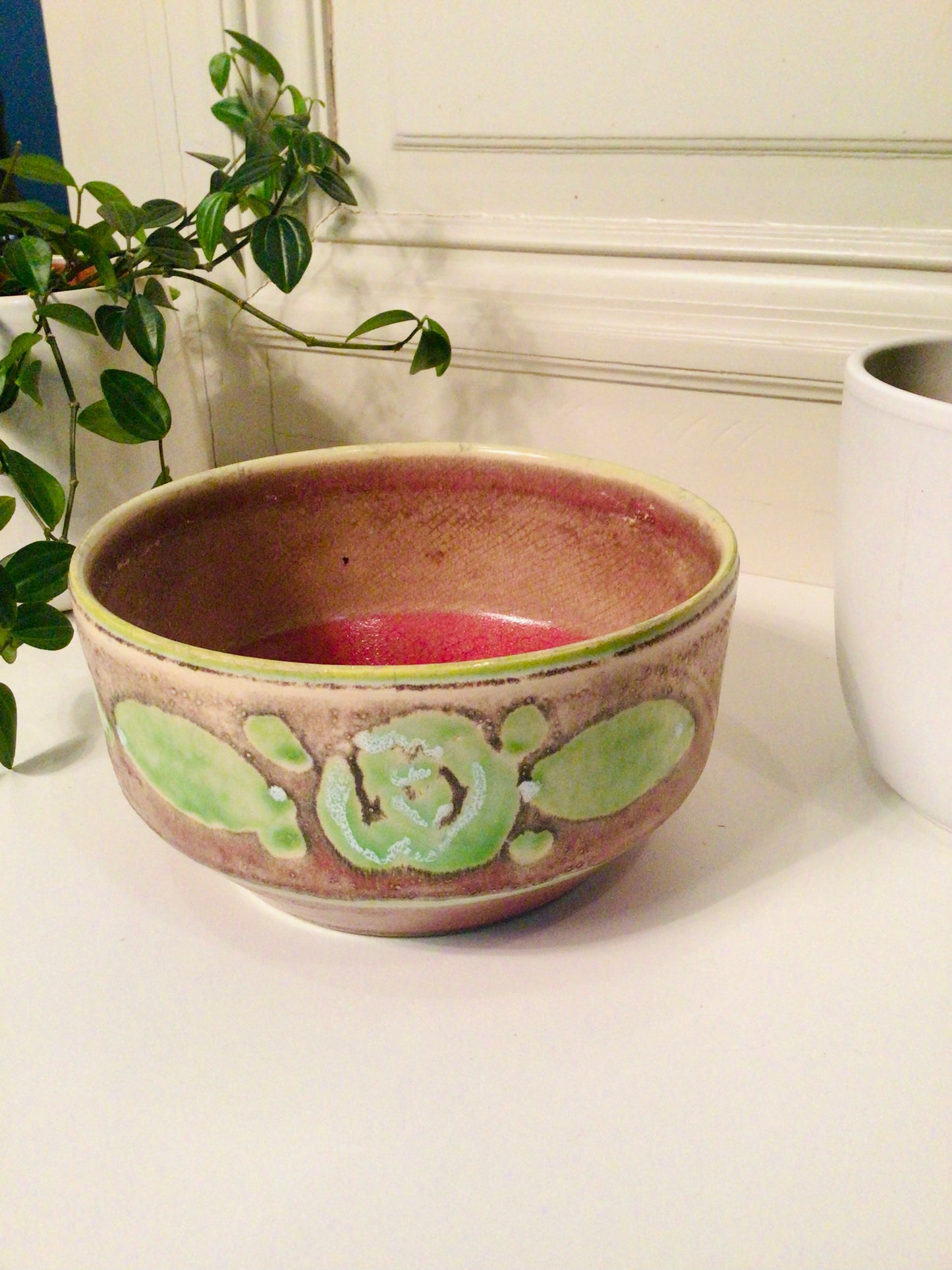 Vintage bloempot